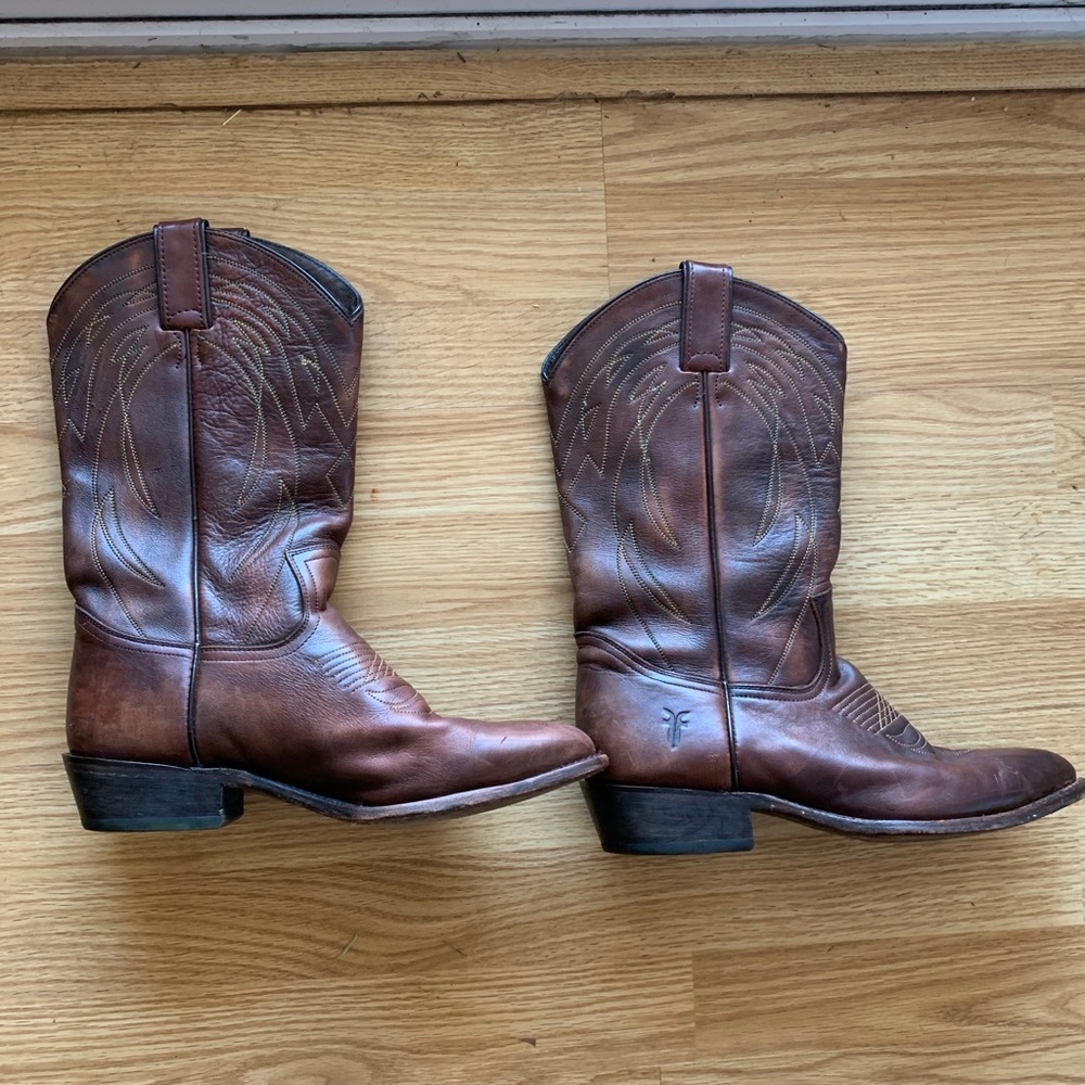 Frye cowboy boots